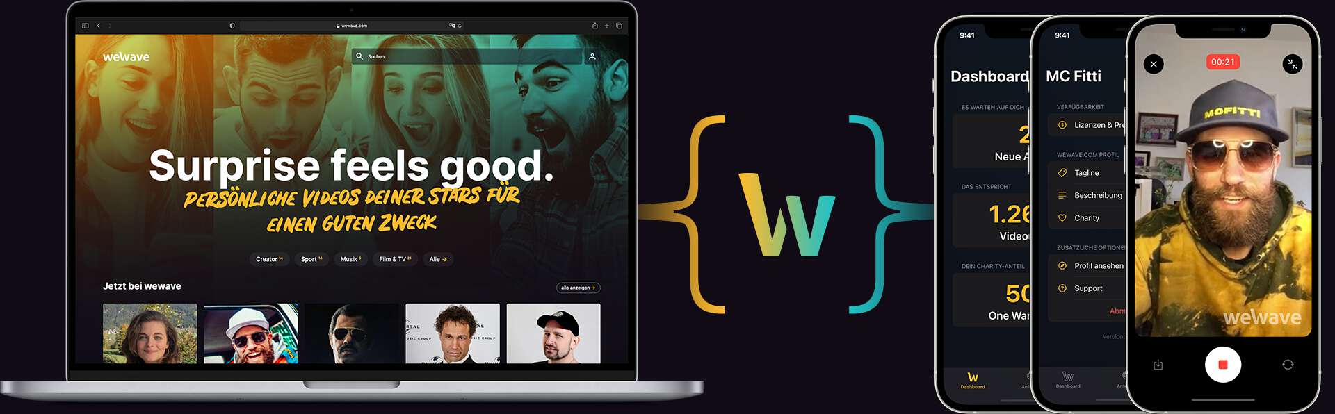 Bild des Wewave-Shopsystems, bei deren Entwicklung das UX Design im Fokus stand