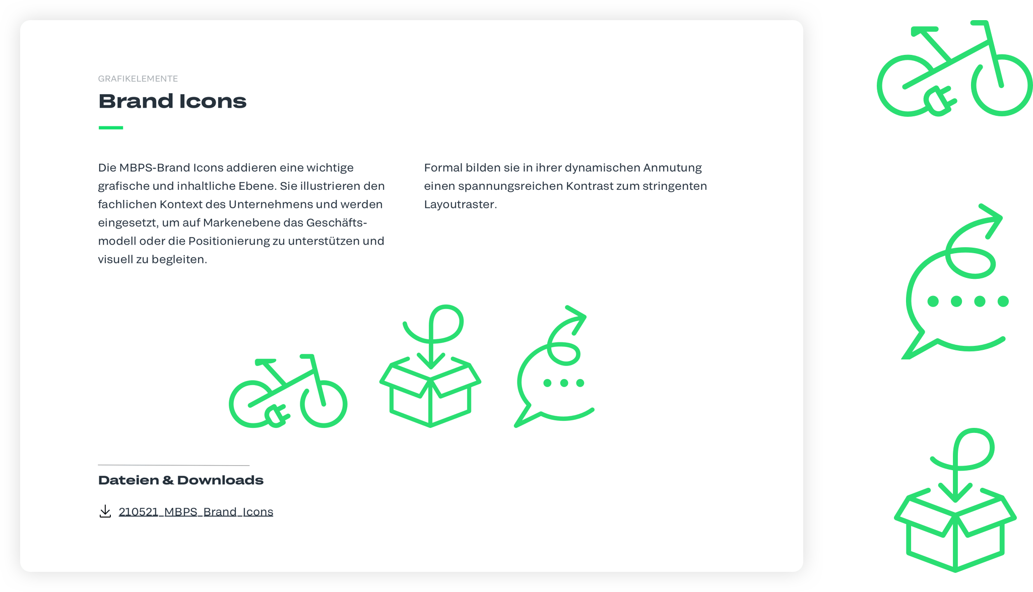 Der MBPS Digital Brand Hub sorgt für eine einheitliche Brand Identity an allen Touchpoints der Marke.