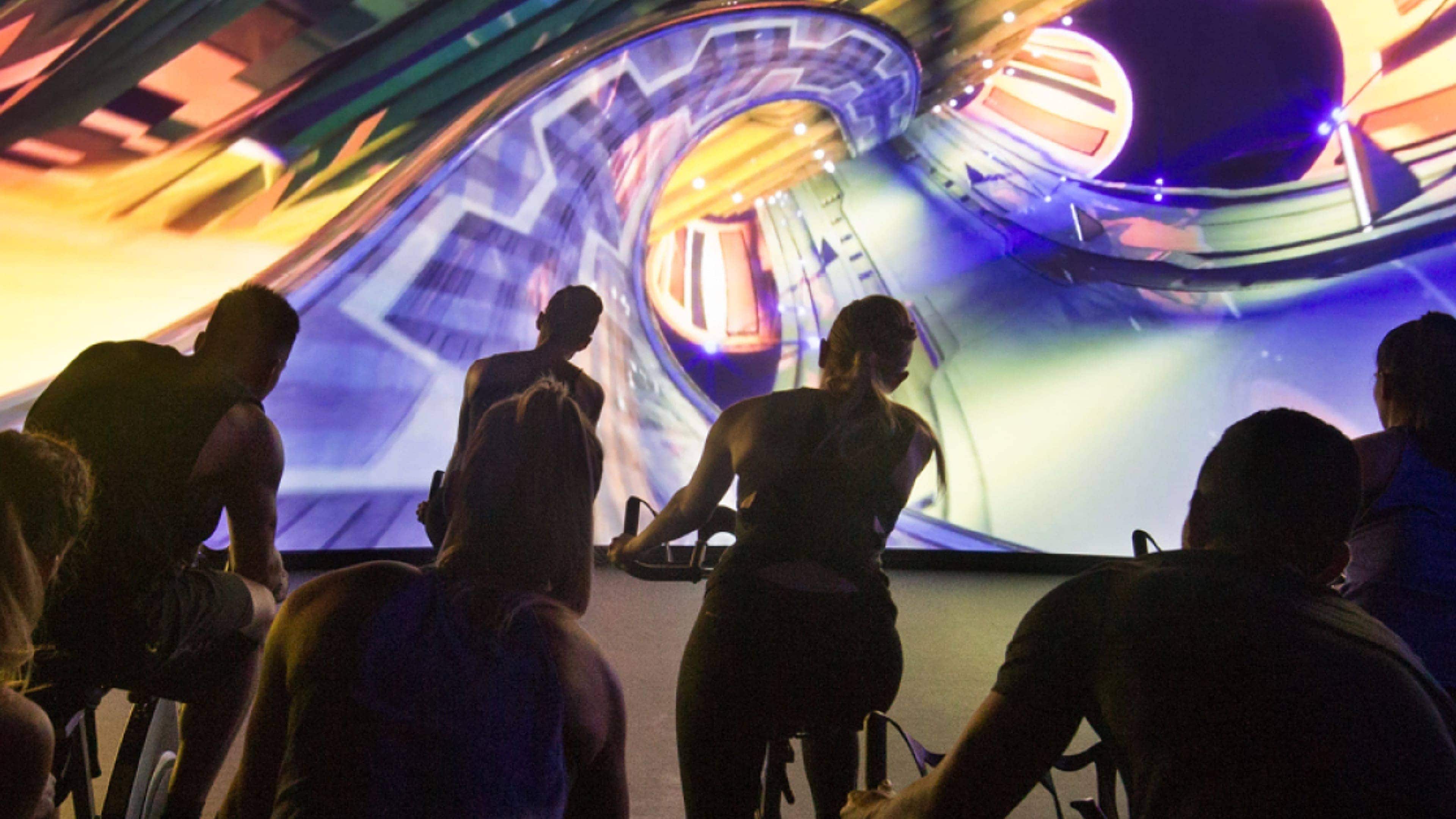 Mit Les Mills haben wir die Studiosoftware für das Immersive Cycling Program des Fitnessunternehmens entwickelt.