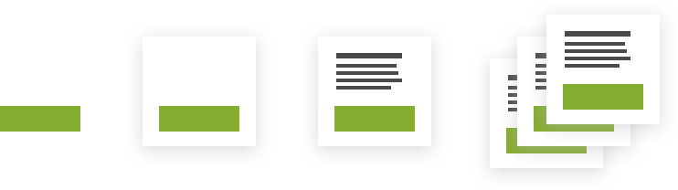 Ein Design System auf Basis des Atomic Designs ist modular aufgebaut