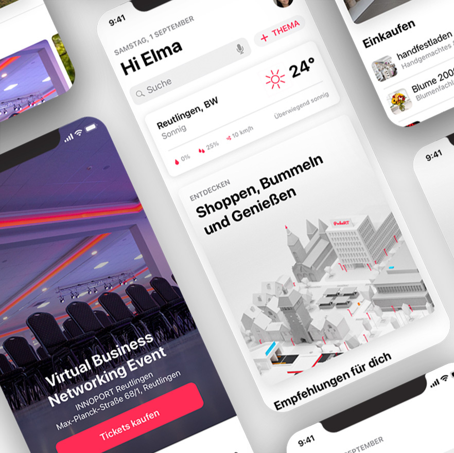 Nahtlose User Experience der Enterprise Platforms von All For One.