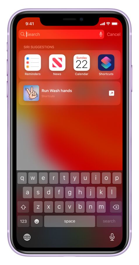 Bild des UI Designs der Happy Wash App – so macht nicht nur App entwickeln, sondern auch Hände waschen Spaß